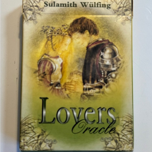 Vintage 1991 Lovers Oracle by Sulamith Wulfing 40 Card Deck RARE 2001 Fortune - Picture 8 of 8